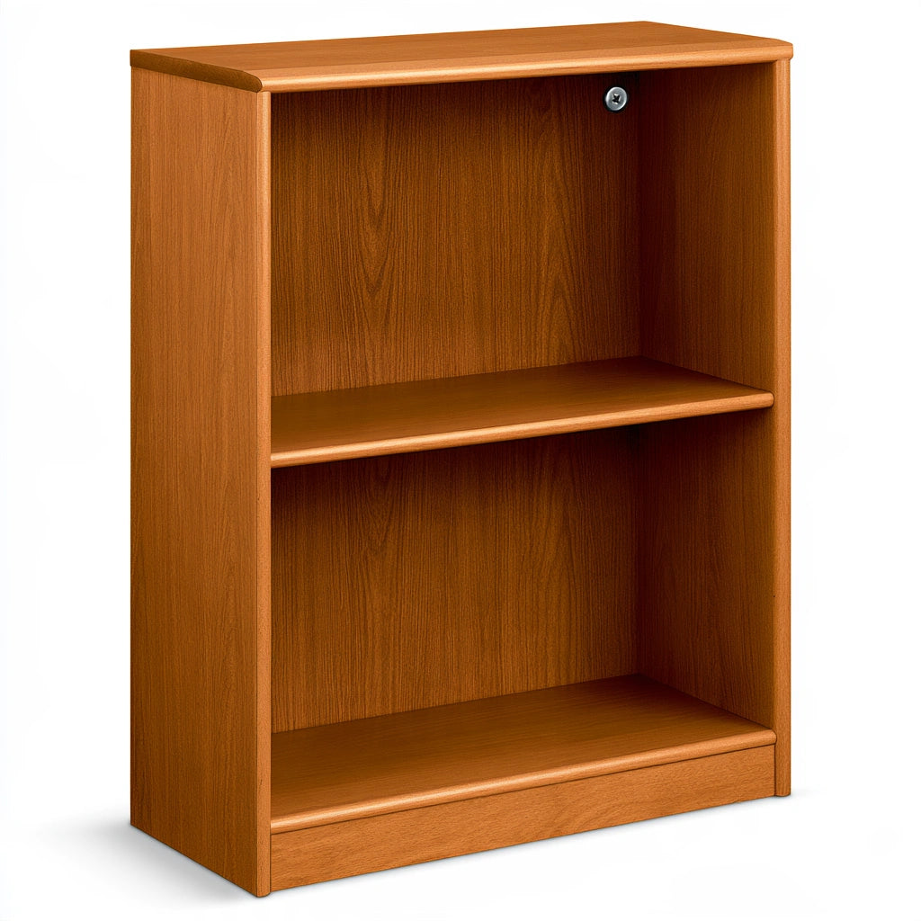 Boekenkast van hout, kleur lichtbruin
